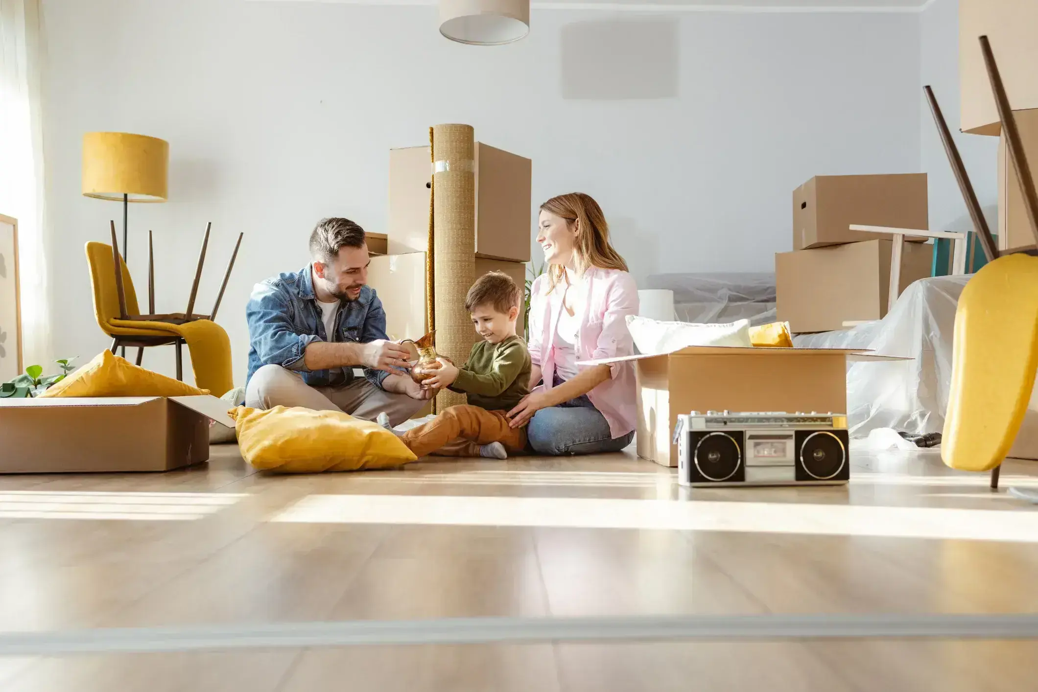Stock Photo of a Family